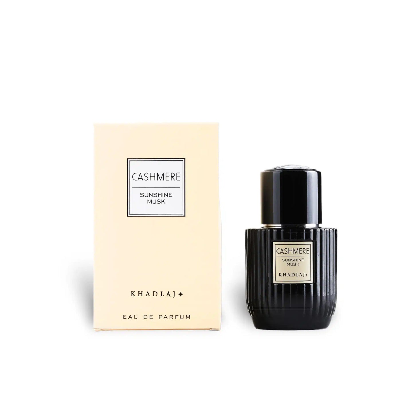 Cashmere Sunshine Musk 100ml Eau de Parfum by Khadlaj perfume bottle close up