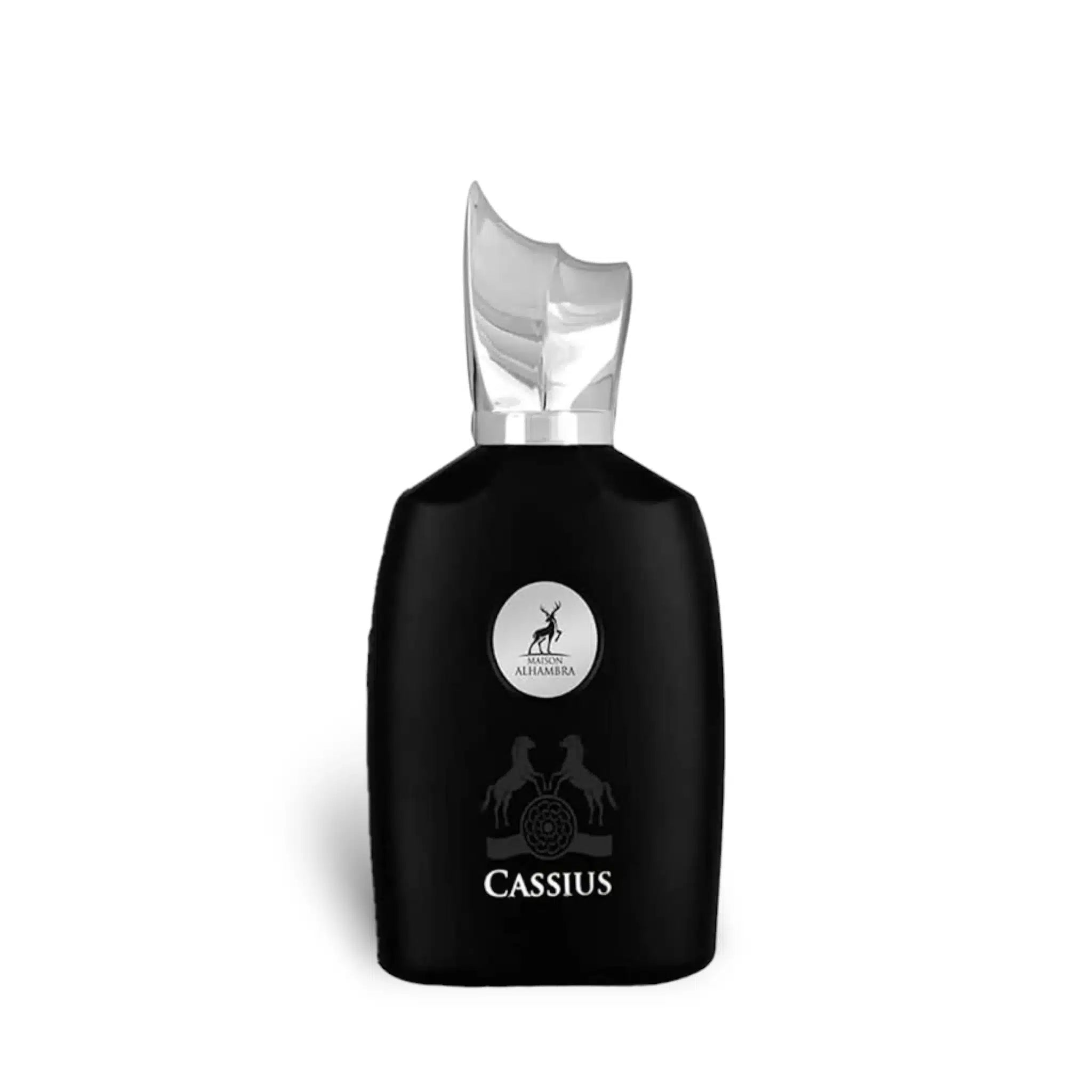 Cassius 100ml Eau de Parfum by Maison Alhambra fragrance packaging front view