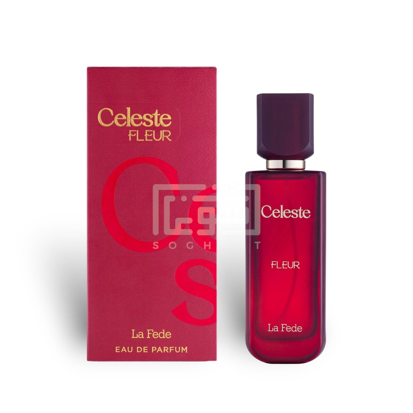 Celeste Fleur 100ml Eau de Parfum by Khadlaj bottle and box