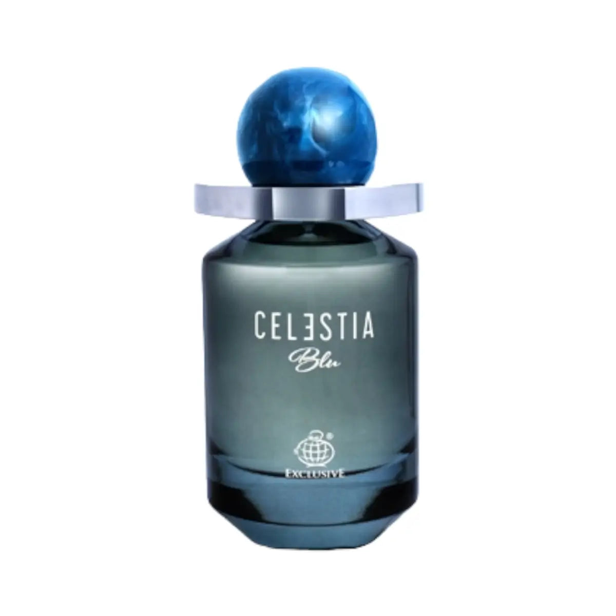 Celestia Blu 80ml Eau de Parfum by Fragrance World fragrance packaging front view