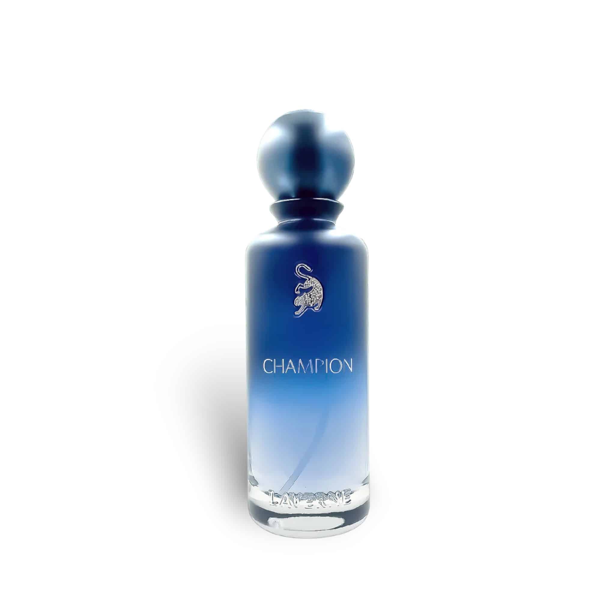 Champion 100ml Eau de Parfum by Laverne fragrance packaging front view