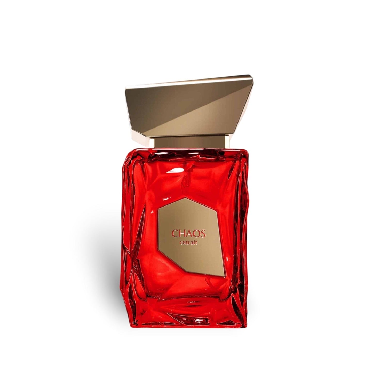 Chaos 100ml Extrait de Parfum by French Avenue perfume bottle close up