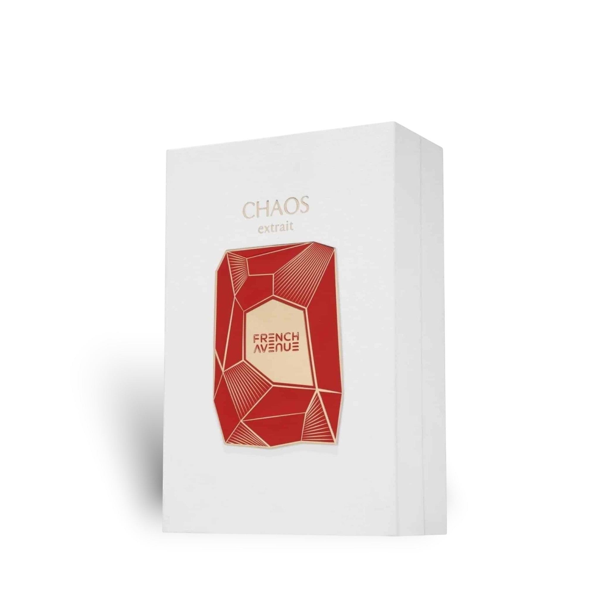 Chaos 100ml Extrait de Parfum by French Avenue fragrance packaging front view