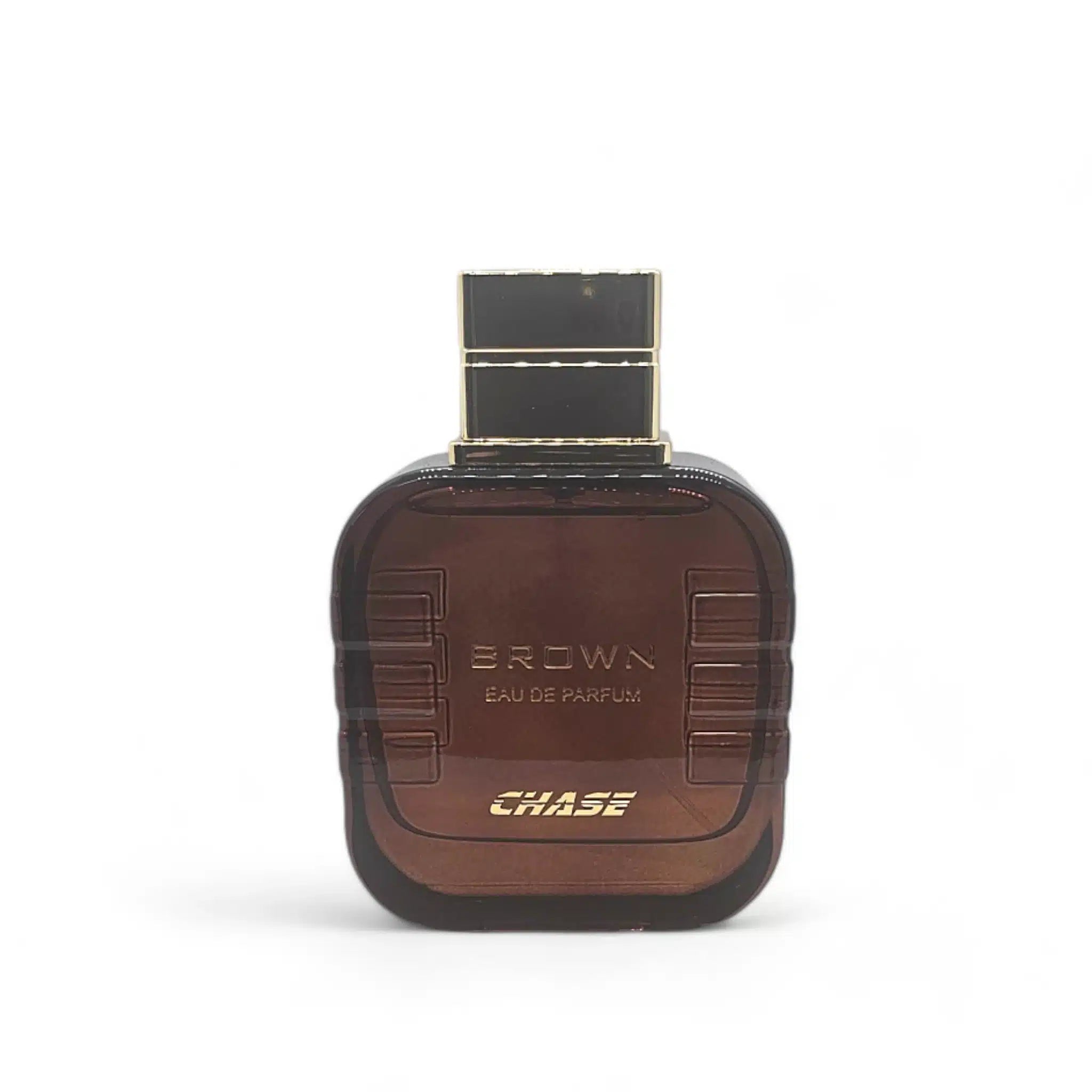 Chase Brown 100ml Eau de Parfum by Vitesse Parfums fragrance packaging front view