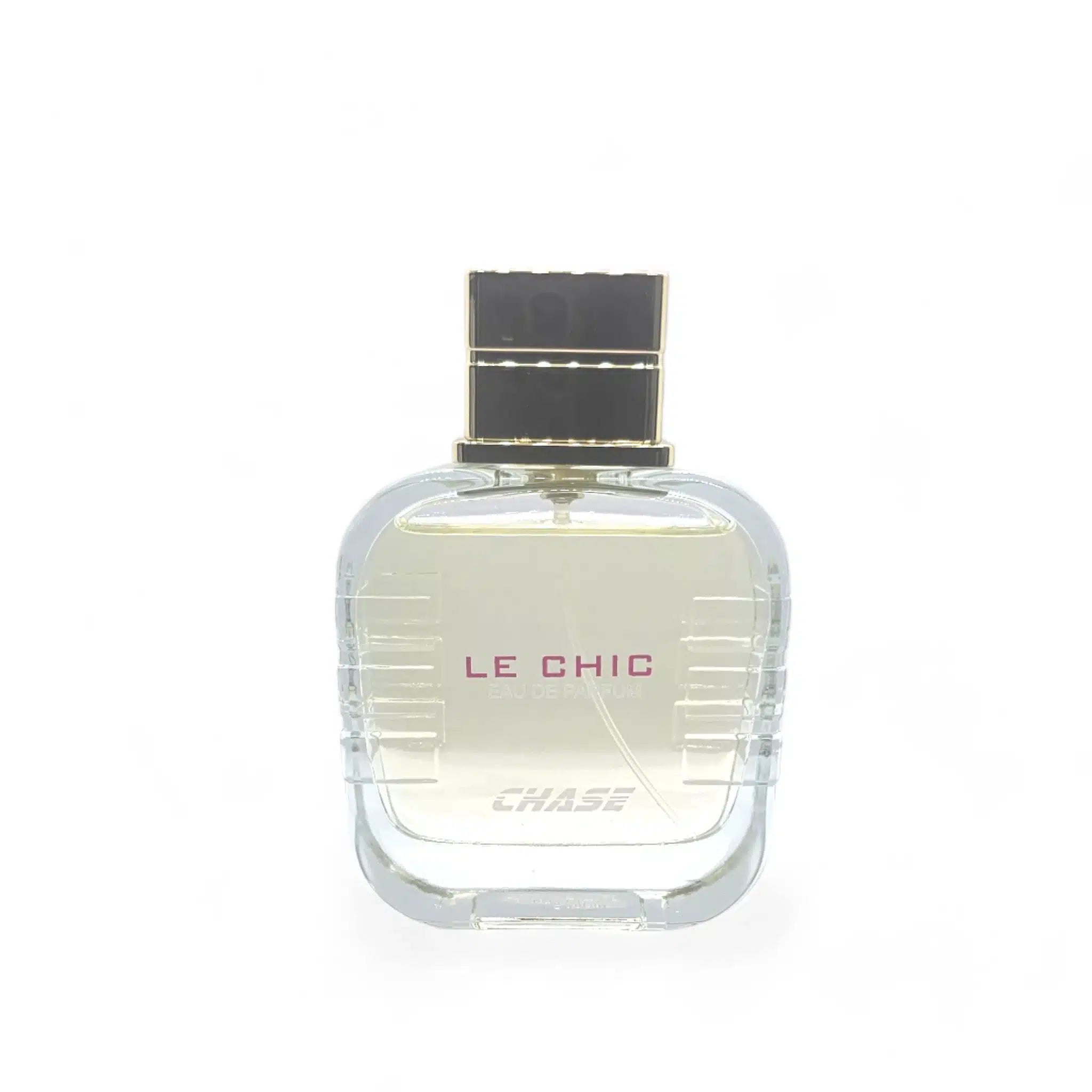 Chase Le Chic 100ml Eau de Parfum by Vitesse Parfums fragrance packaging front view