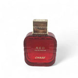 Chase Red 100ml Eau de Parfum by Vitesse Parfums fragrance packaging front view