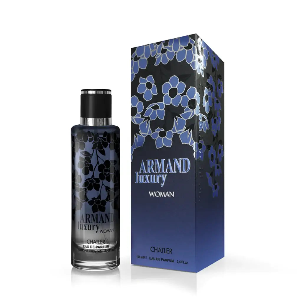 Armand Luxury for Woman 100ml Eau de Parfum by Chatler bottle and box