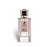 Chic Velvet Pink Secret 100ml Eau de Parfum by Maison Alhambra fragrance packaging front view