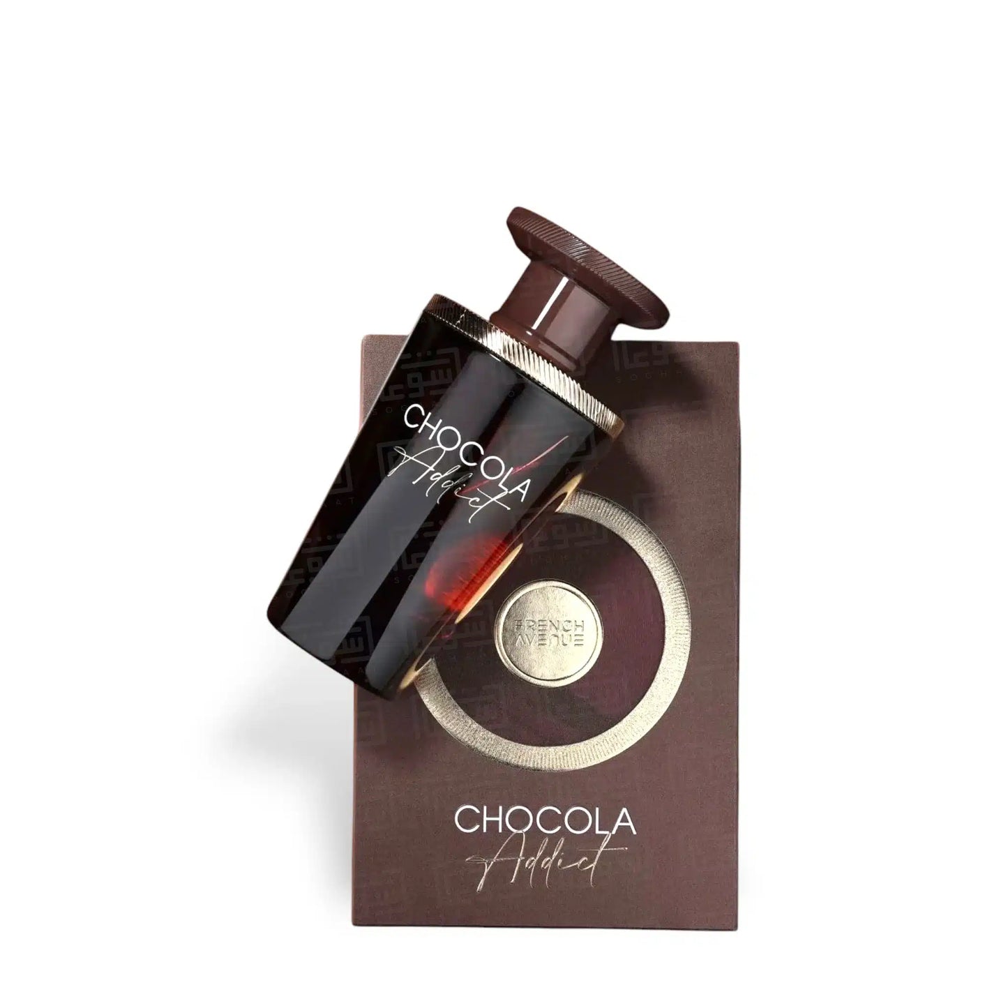 Chocola Addict 100ml Eau de Parfum by French Avenue bottle and box