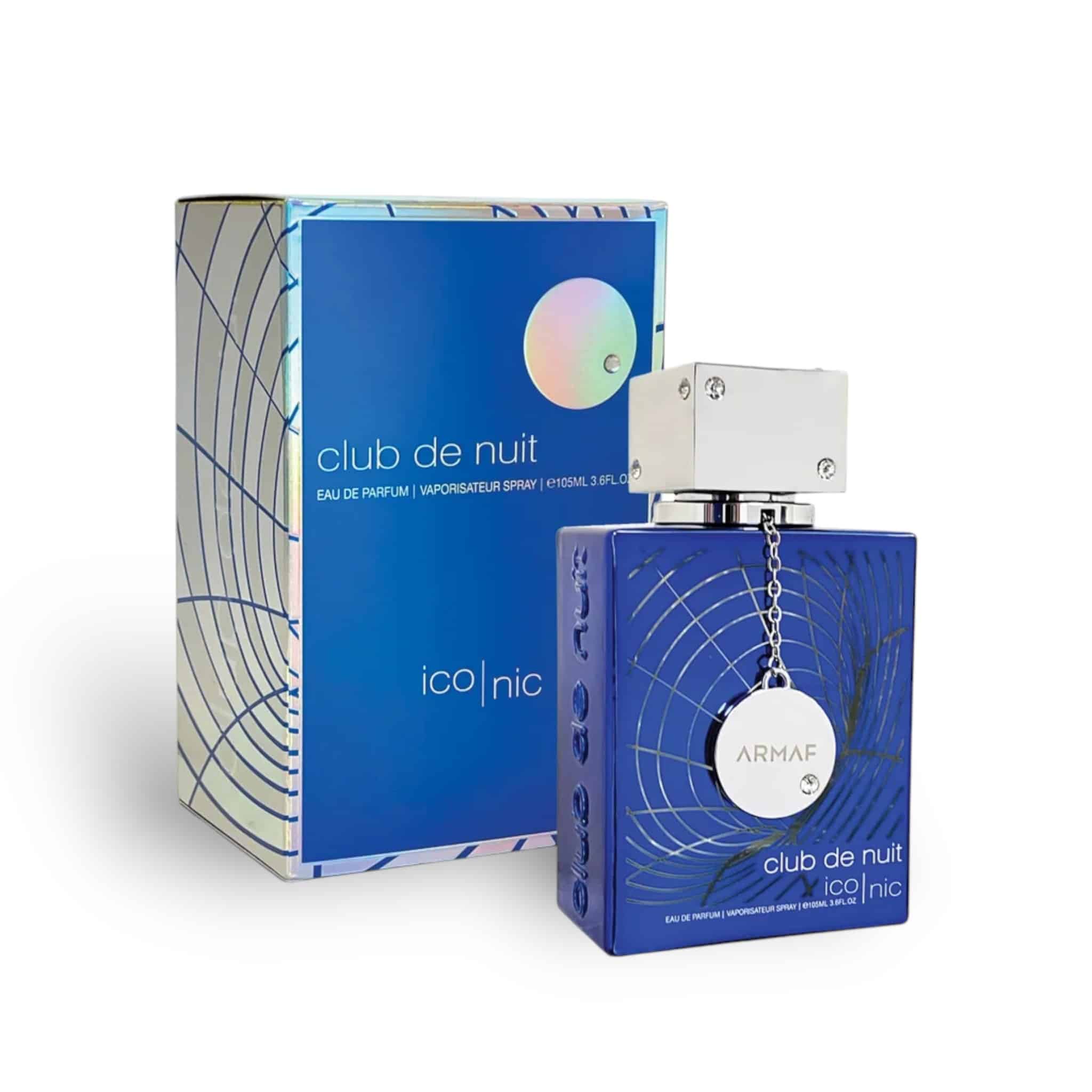 Club De Nuit Iconic 105ml Eau de Parfum by Armaf bottle and box
