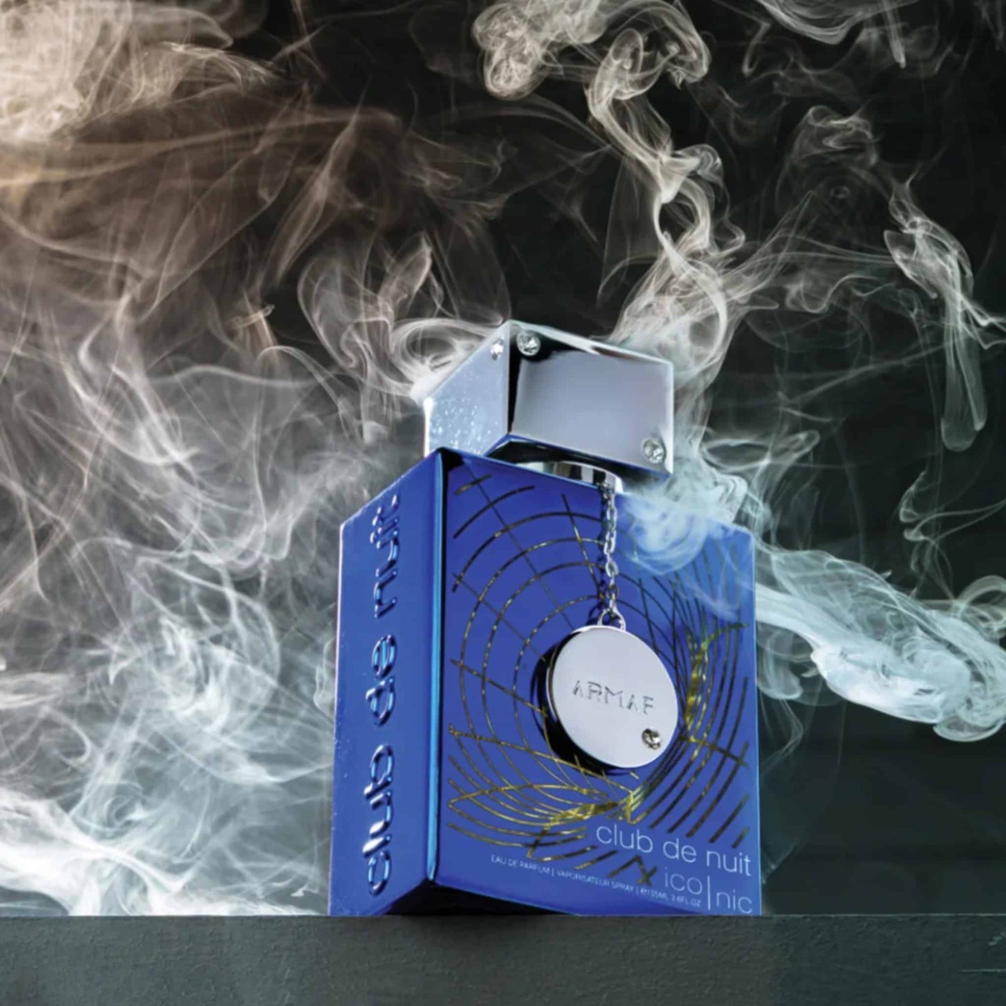 Club De Nuit Iconic 105ml Eau de Parfum by Armaf perfume bottle close up