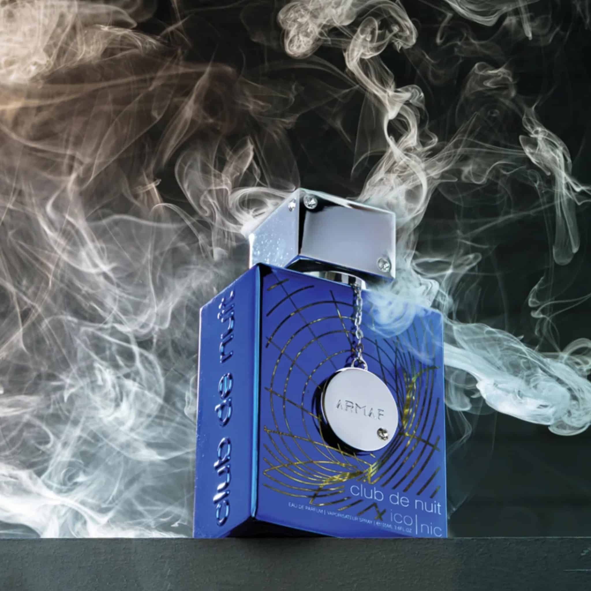 Club De Nuit Iconic 105ml Eau de Parfum by Armaf perfume bottle close up