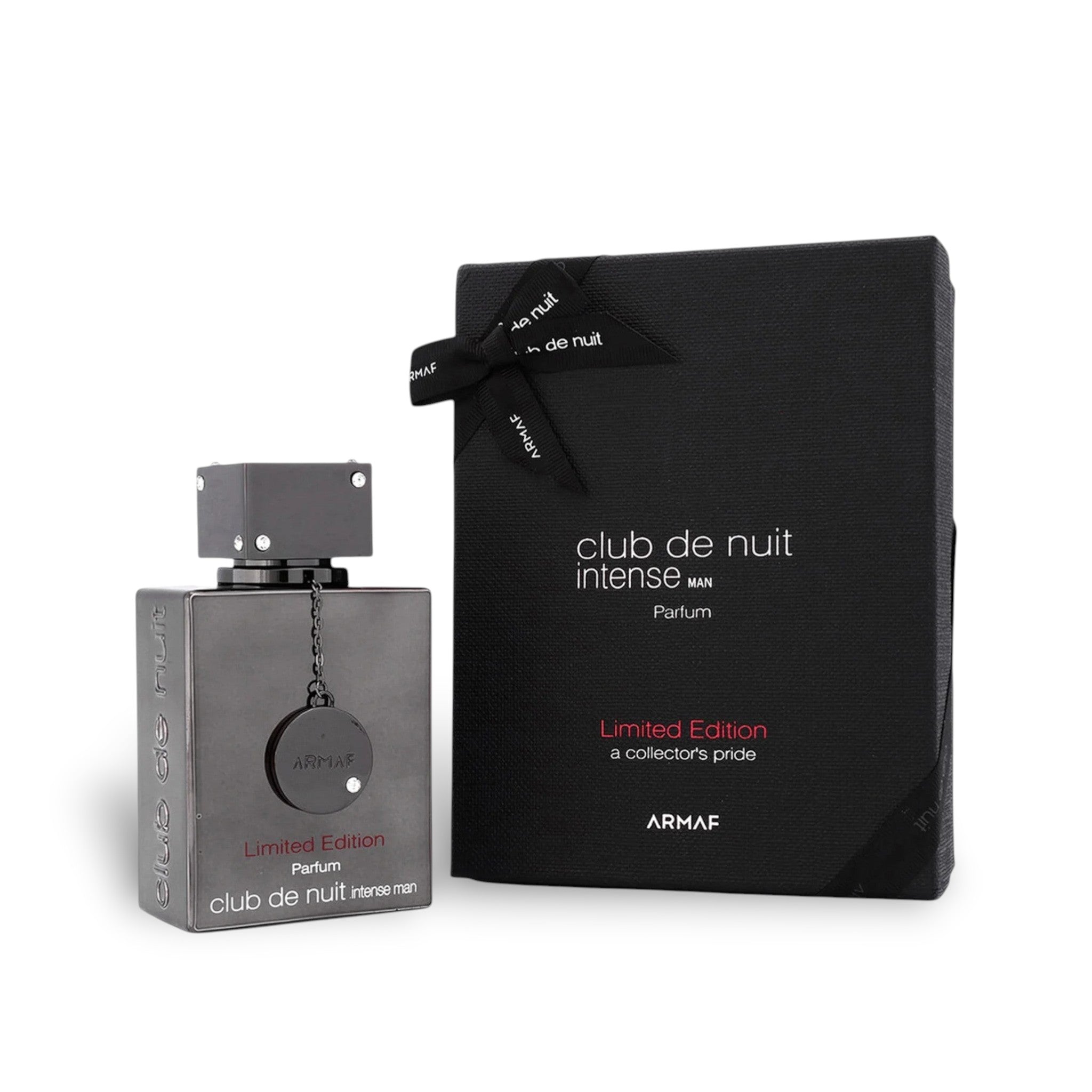 Club De Nuit Intense Man Limited Edition 105ml Eau de Parfum by Armaf bottle and box