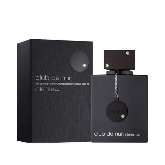 Club De Nuit Intense 105ml Eau de Parfum by Armaf bottle and box