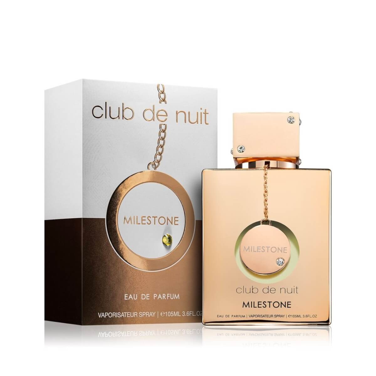 Club De Nuit Milestone 105ml Eau de Parfum by Armaf fragrance bottle