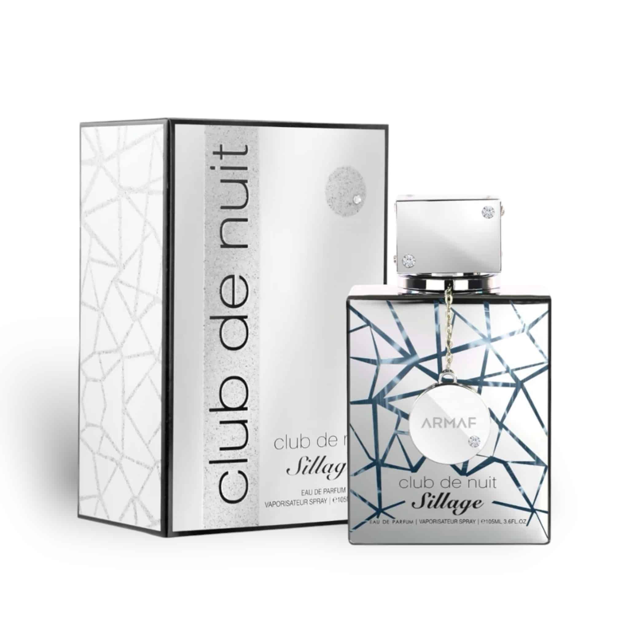 Club De Nuit Sillage 105ml Eau de Parfum by Armaf bottle and box