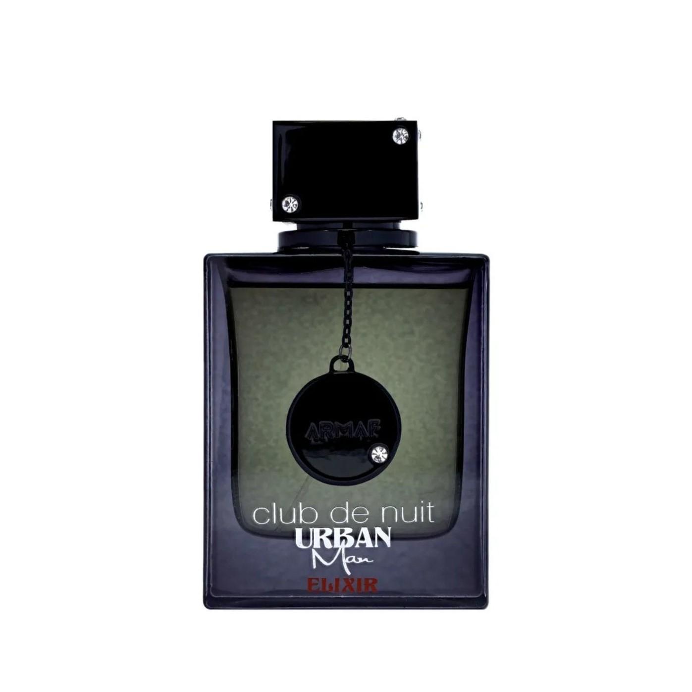 Club De Nuit Urban Elixir 105ml Eau de Parfum by Armaf fragrance packaging front view