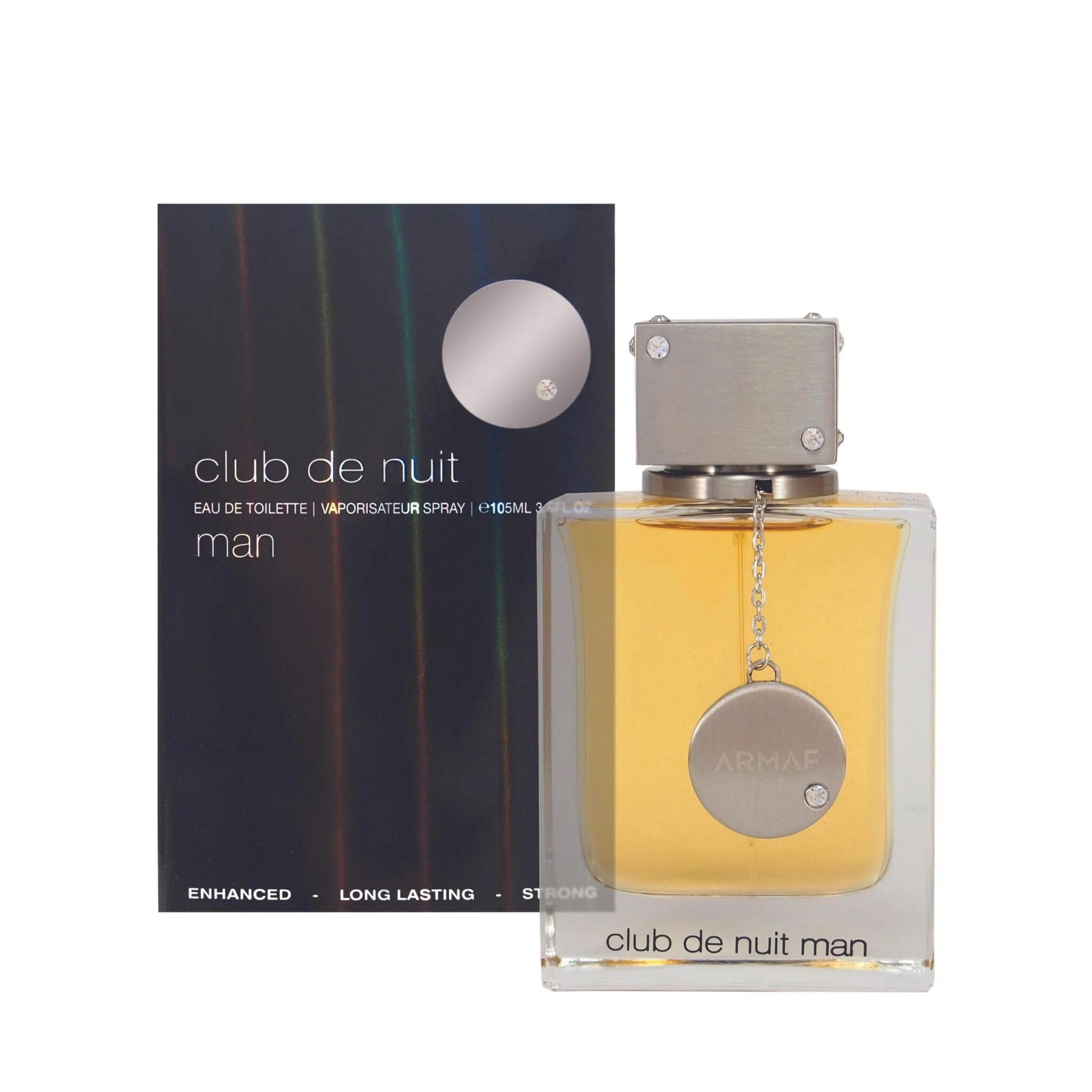 Club De Nuit Man 105ml Eau de Parfum by Armaf bottle and box