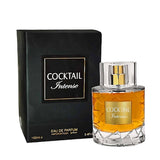 Cocktail Intense 100ml Eau de Parfum by Fragrance World bottle and box