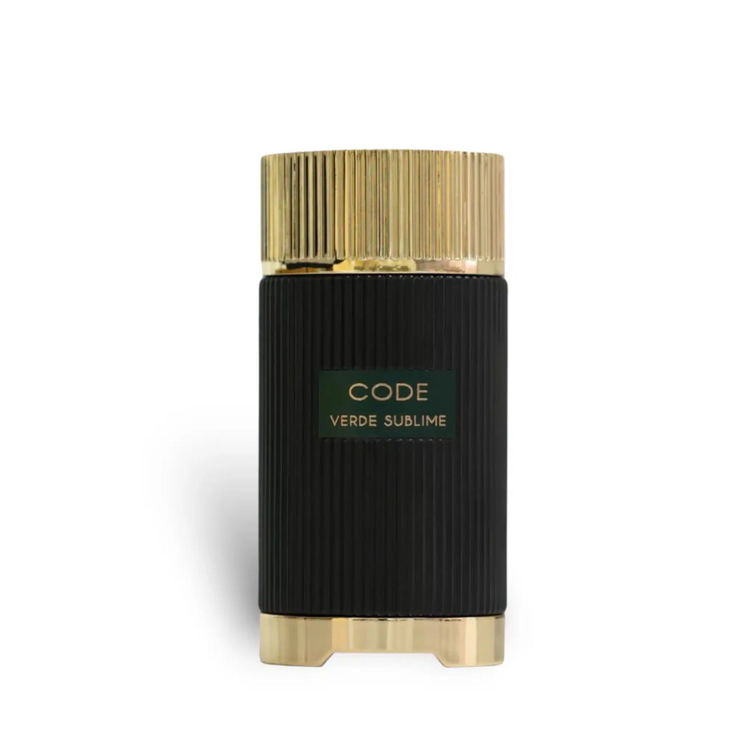 Code Verde Sublime 100ml Eau de Parfum by Khadlaj fragrance packaging front view