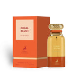Coral Blush (Bright Peach) 80ml Eau de Parfum by Maison Alhambra bottle and box