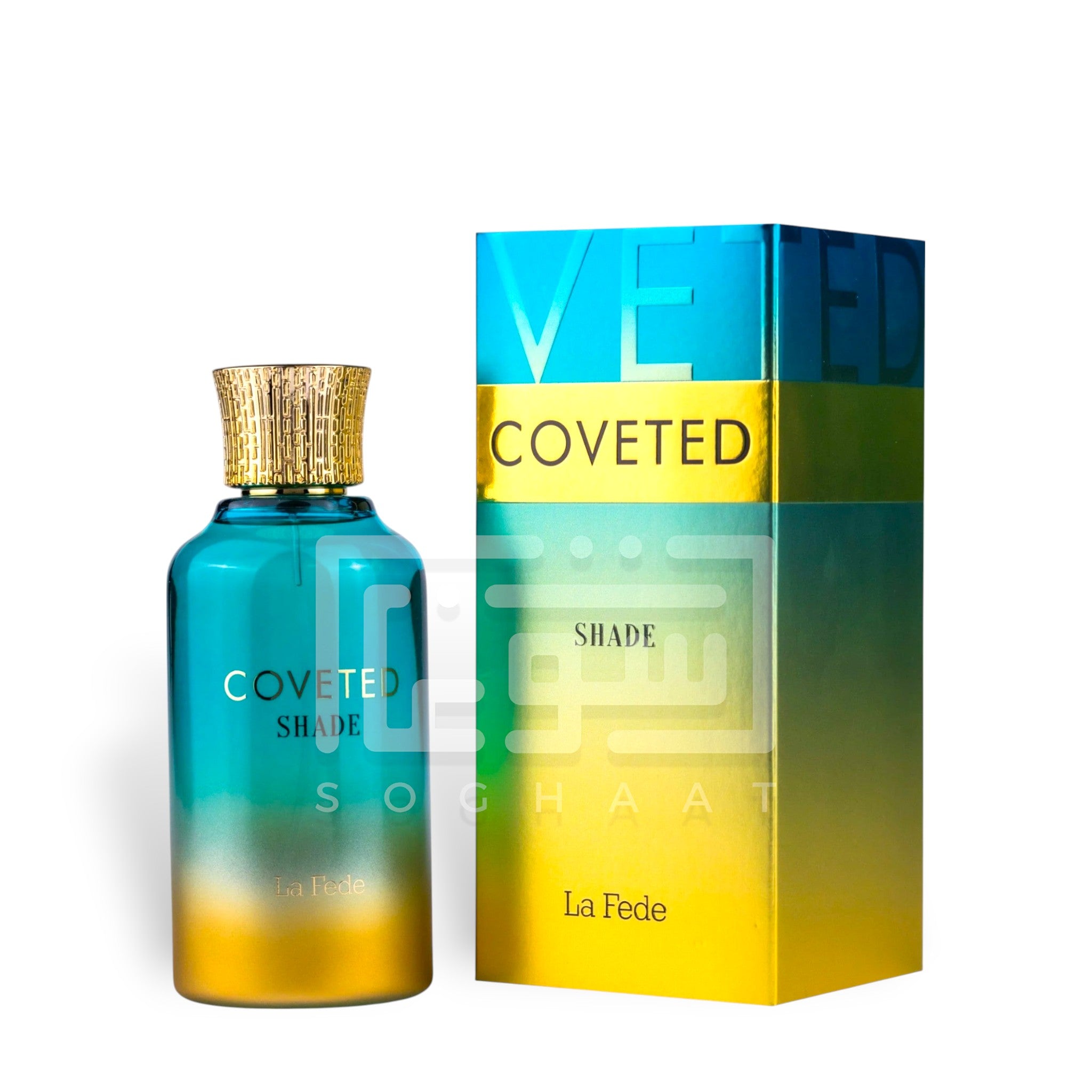 Coveted Shade 100ml Eau de Parfum by Khadlaj perfume bottle close up