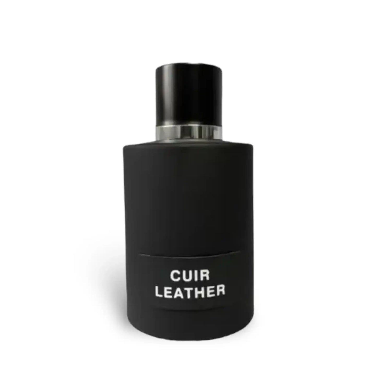 Cuir Leather 100ml Eau de Parfum by Fragrance World fragrance packaging front view