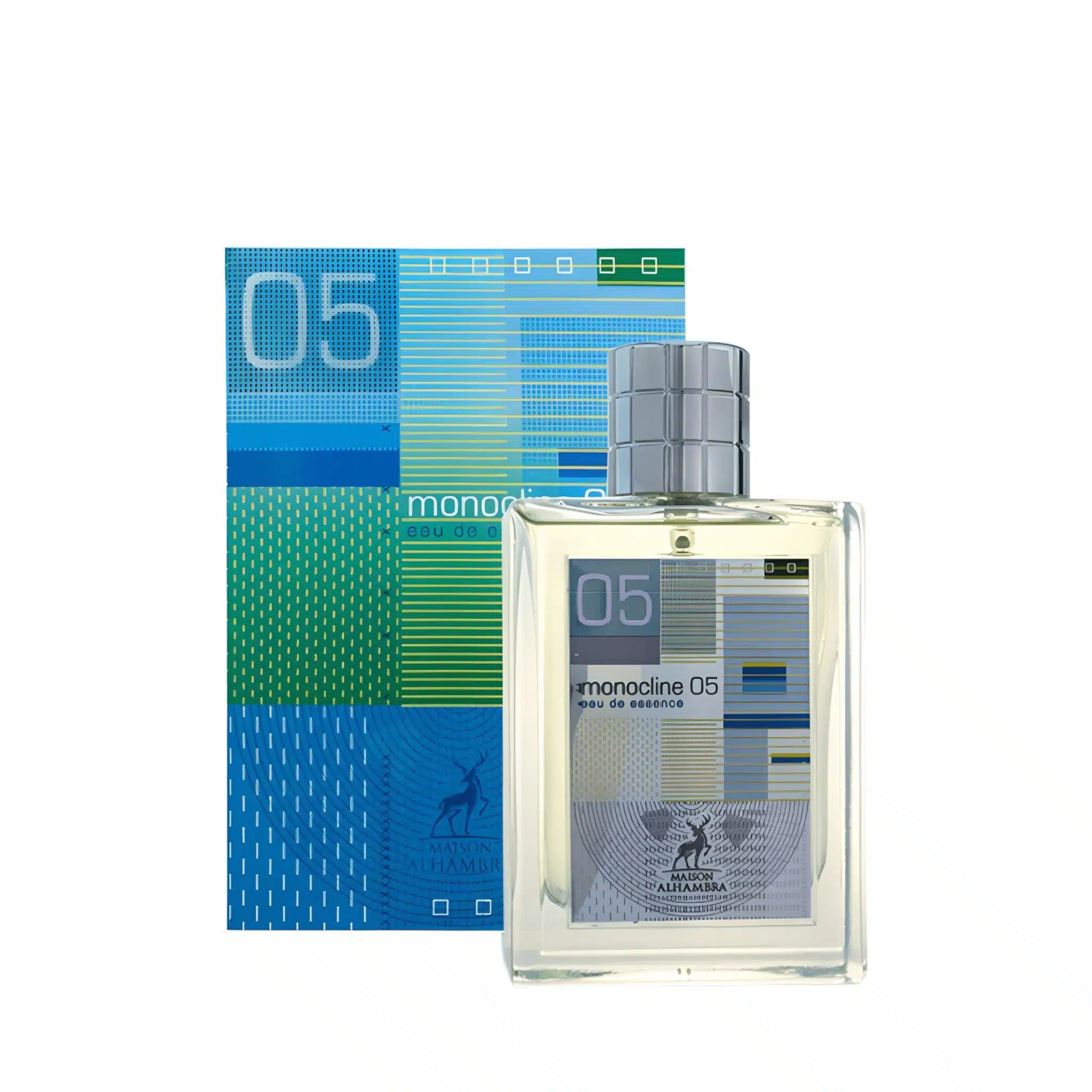 Monocline 05 100ml Eau de Parfum by Maison Alhambra perfume bottle close up
