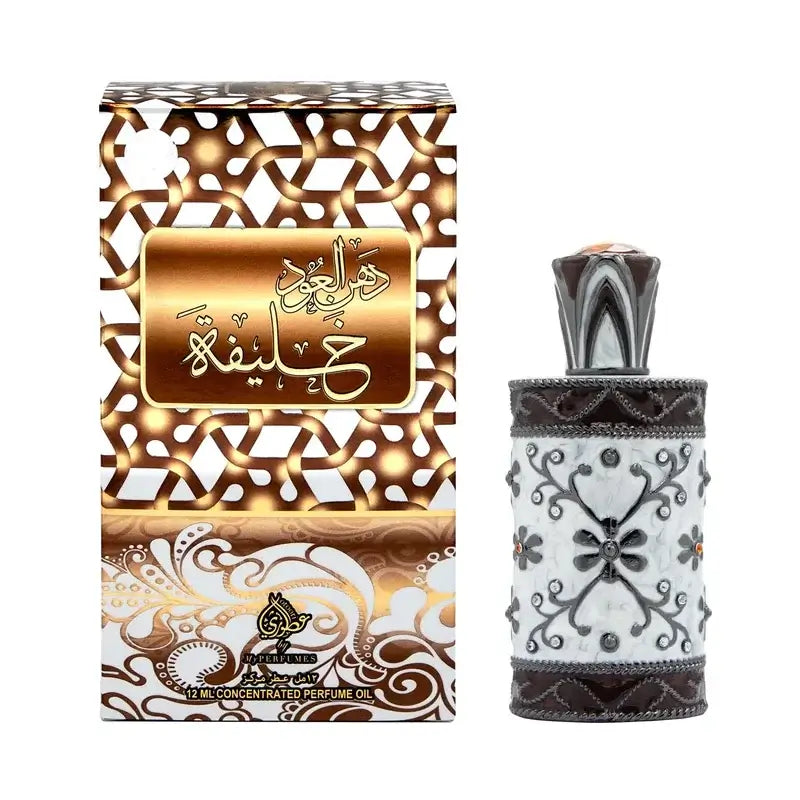 Dhanal Oud Khalifa Concentrated ( ) 12ml Perfume Oil by My Perfumes perfume oil bottle