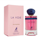 La Voie 100ml Eau de Parfum by Maison Alhambra perfume bottle close up