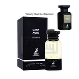 Dark Aoud (Woody Oud) 80ml Eau de Parfum by Maison Alhambra perfume bottle close up