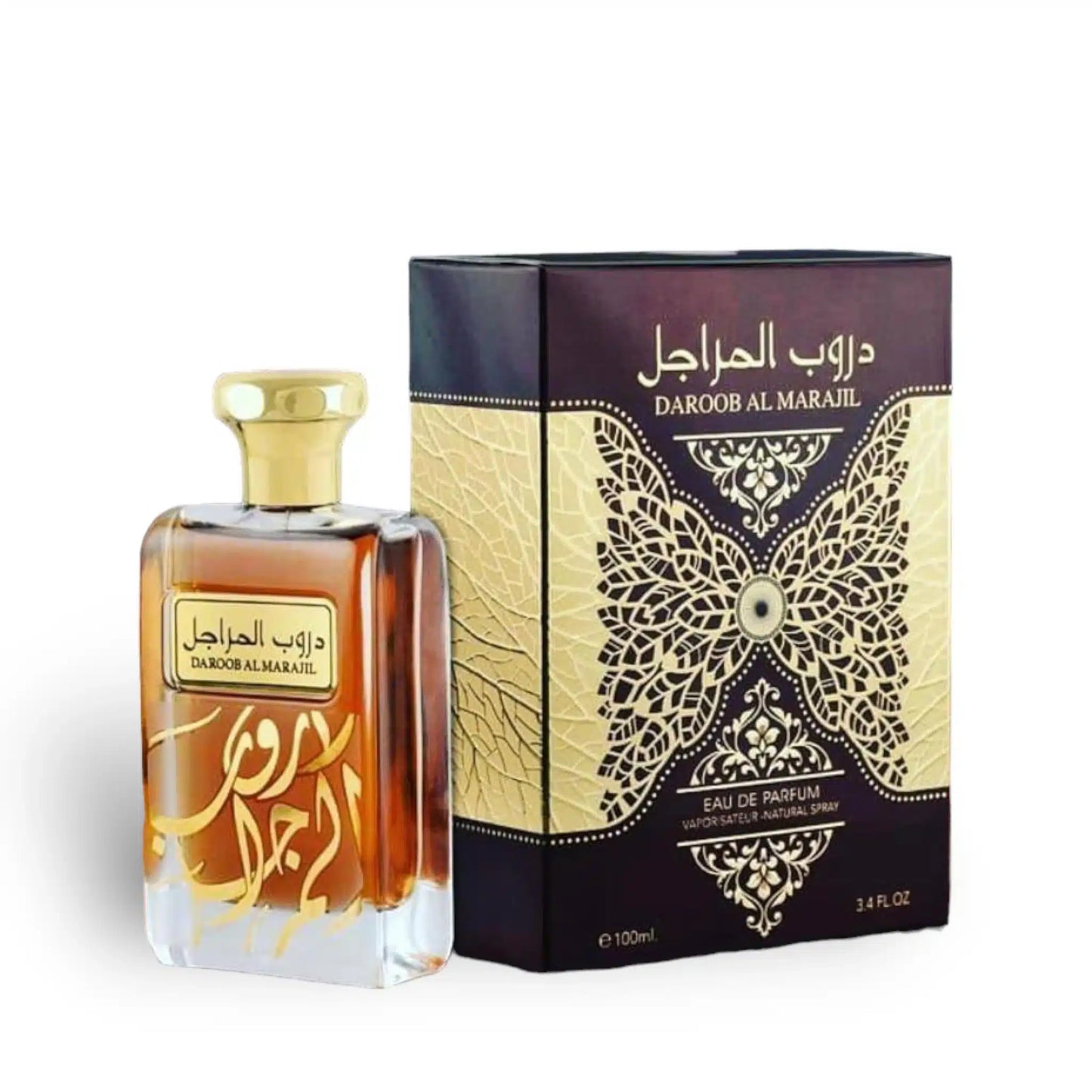 Daroob al Marajil 100ml Eau de Parfum by Ard Al Zaafaran bottle and box