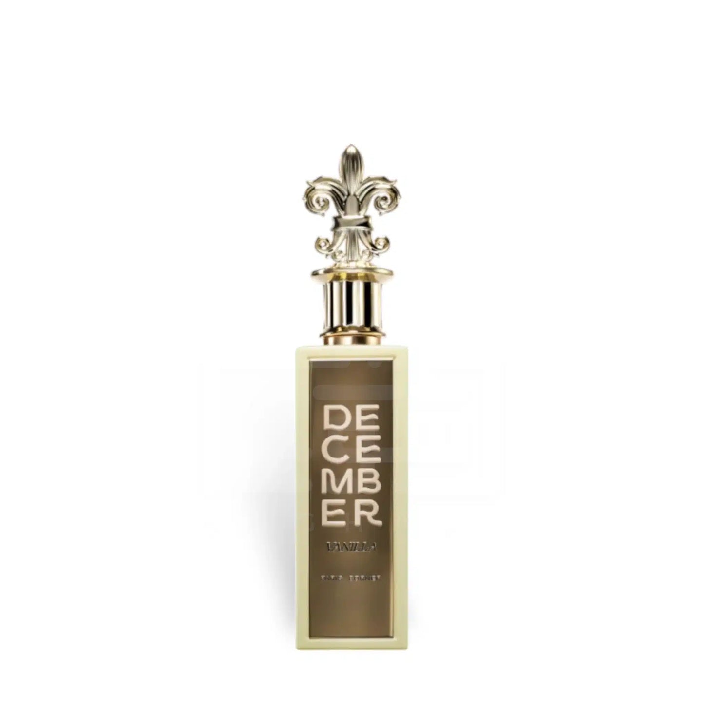 December Vanilla 100ml Eau de Parfum by Paris Corner fragrance packaging front view