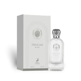 Delilah Blanc 100ml Eau de Parfum by Maison Alhambra bottle and box
