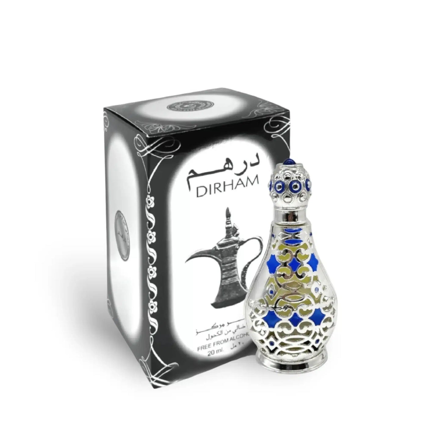 Dirham Concentrated ( ) 20ml Perfume Oil by Ard Al Zaafaran perfume oil bottle
