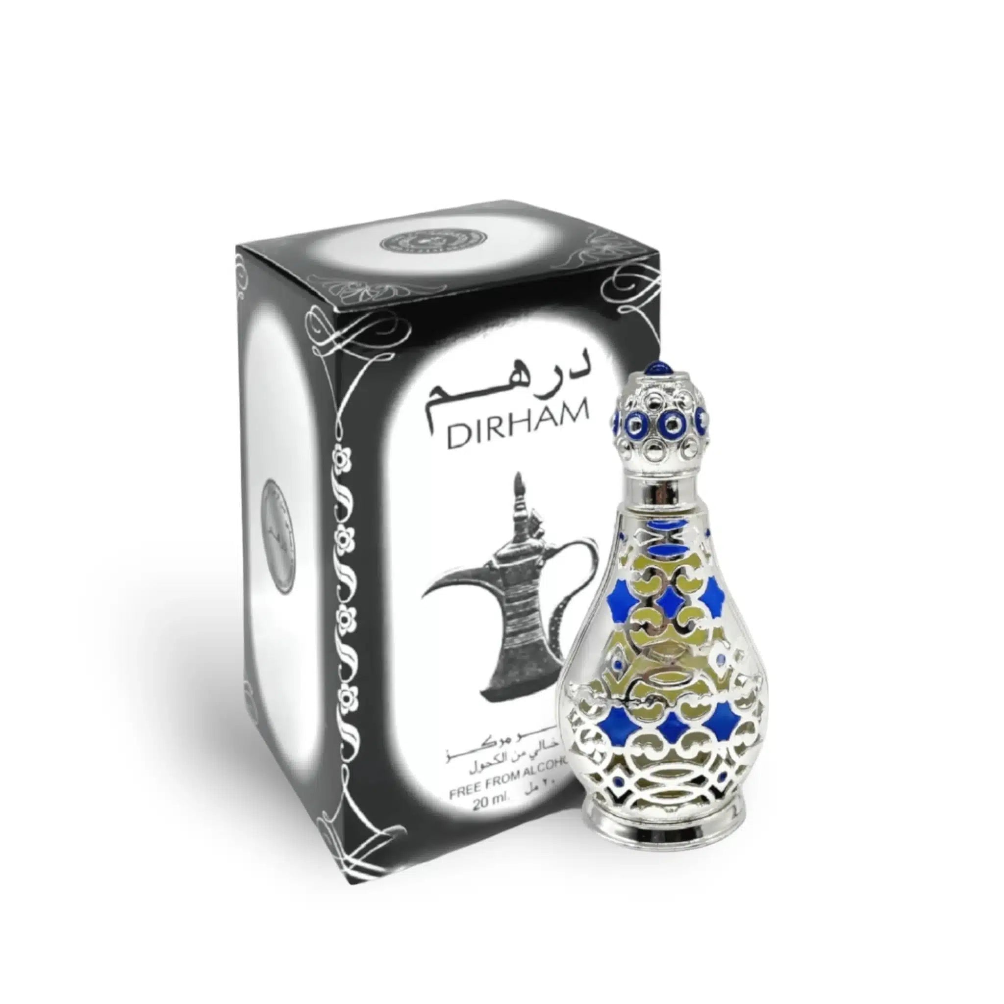 Dirham Concentrated ( ) 20ml Perfume Oil by Ard Al Zaafaran perfume oil bottle
