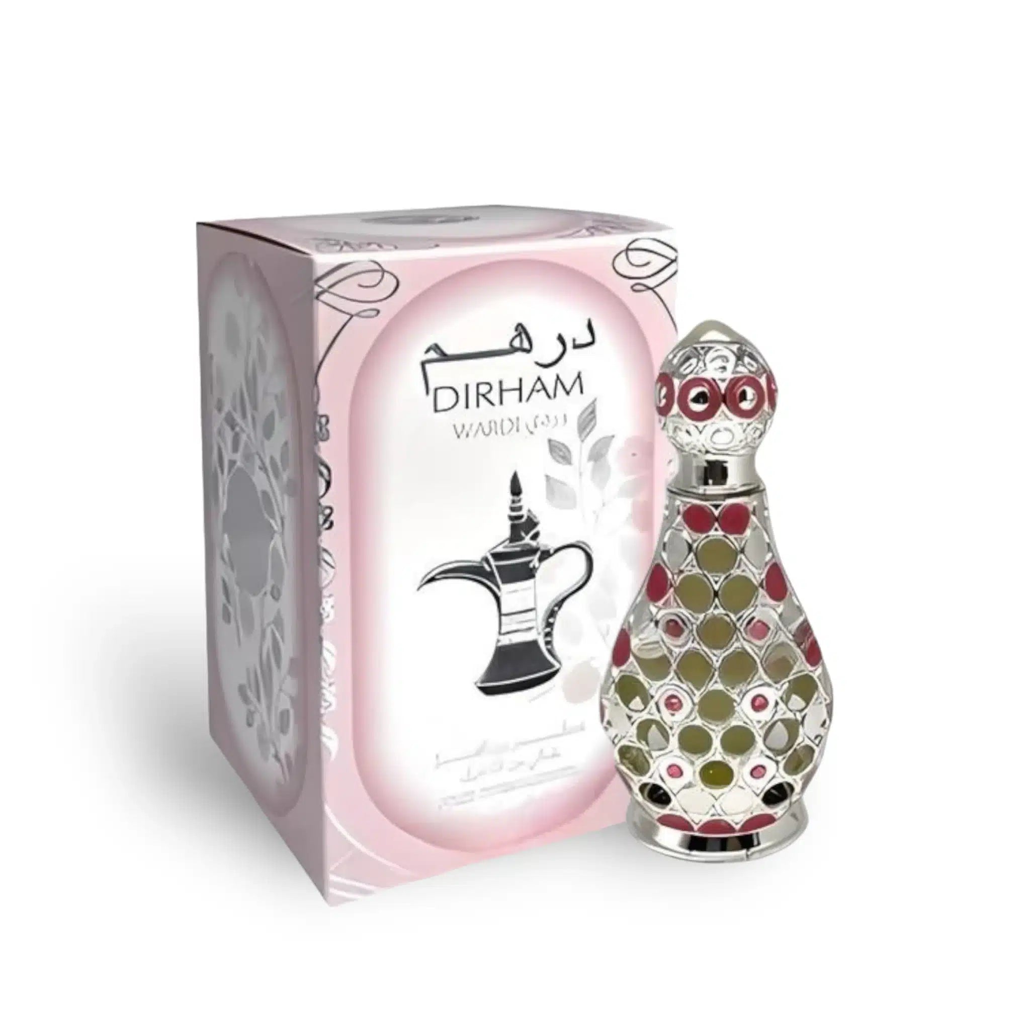 Dirham Wardi Concentrated ( ) 12ml Perfume Oil by Ard Al Zaafaran perfume oil bottle