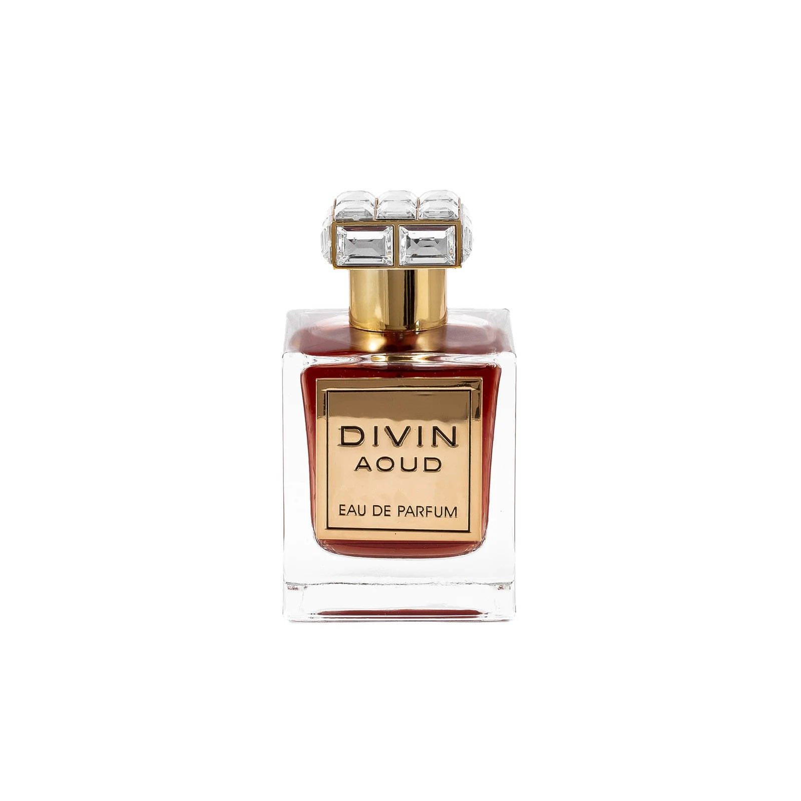 Divin Aoud 100ml Eau de Parfum by French Avenue perfume bottle close up
