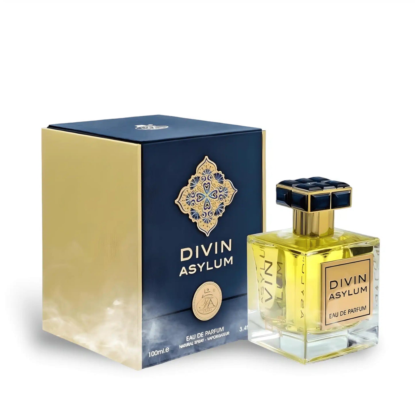 Divin Asylum 100ml Eau de Parfum by French Avenue bottle and box