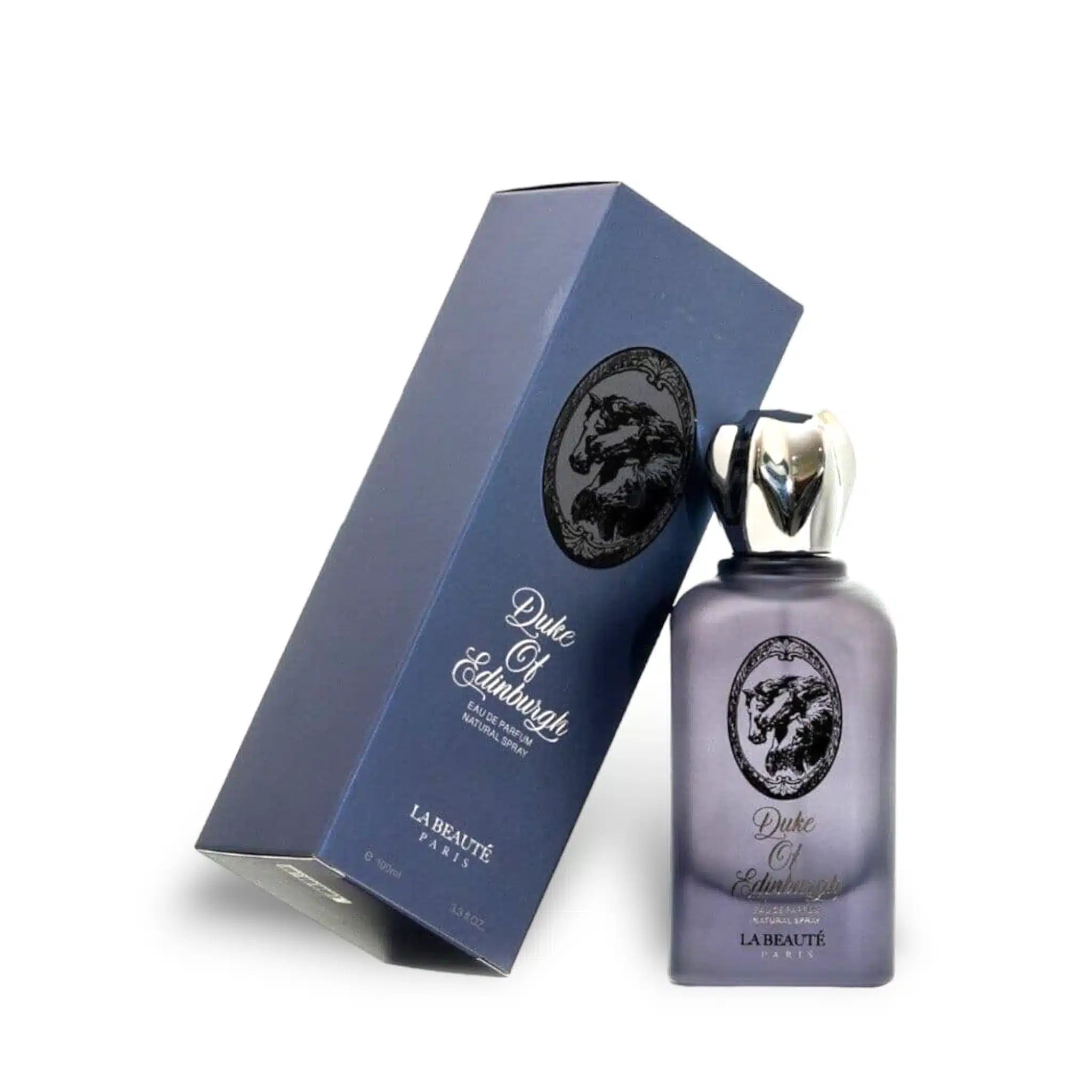 Duke of Edinburgh 100ml Eau de Parfum by La Beaute Paris bottle and box