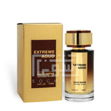 EXTREME AOUD 100ml Eau de Parfum by Fragrance World bottle and box
