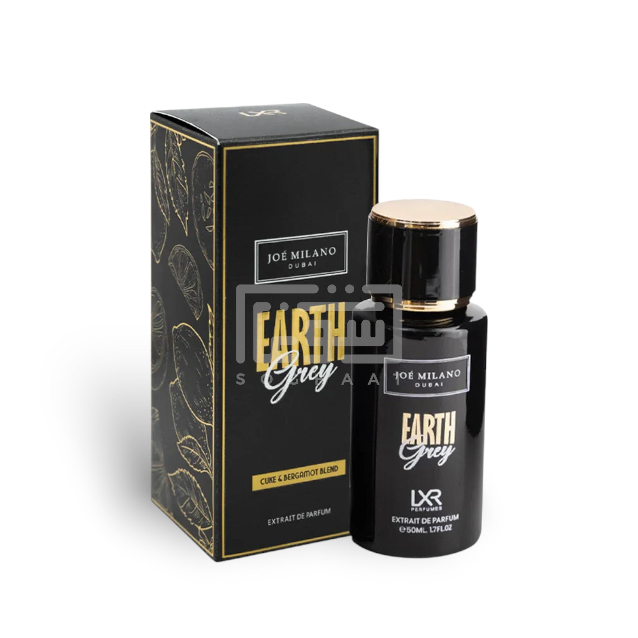 Earth Grey Cuke & Bergamot Blend 50ml Eau de Parfum by LXR bottle and box