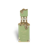 Eclaire Pistache 100ml Eau de Parfum by Lattafa perfume bottle close up