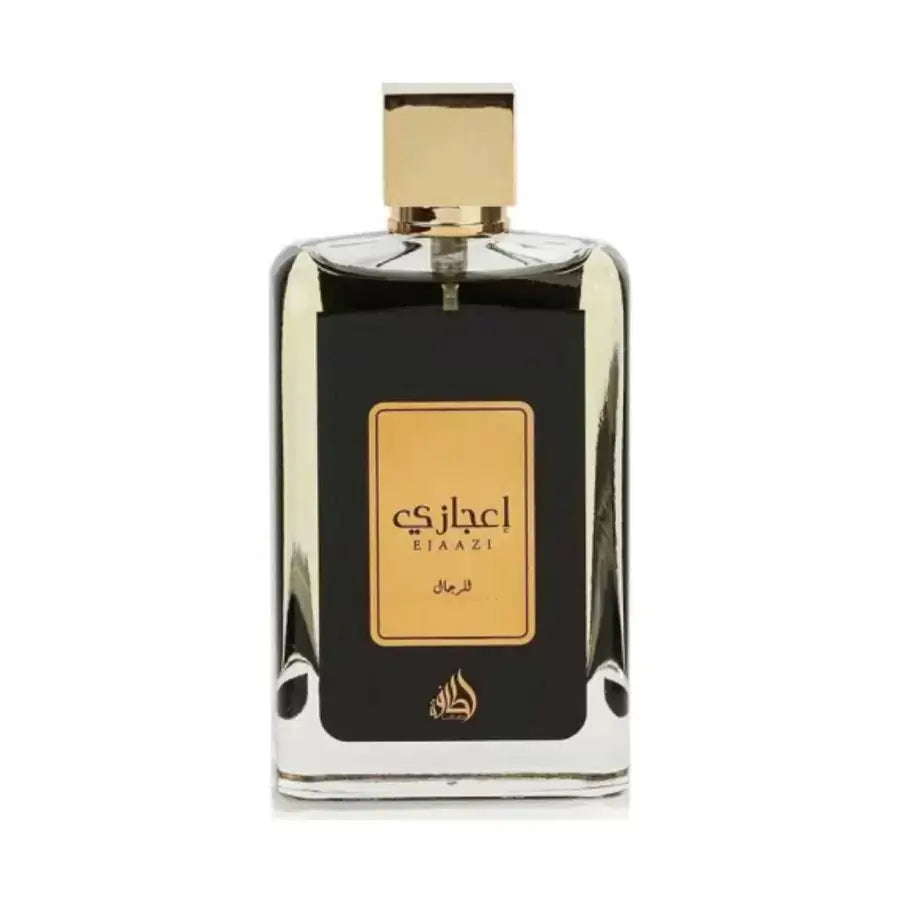 Ejaazi 100ml Eau de Parfum by Lattafa fragrance packaging front view