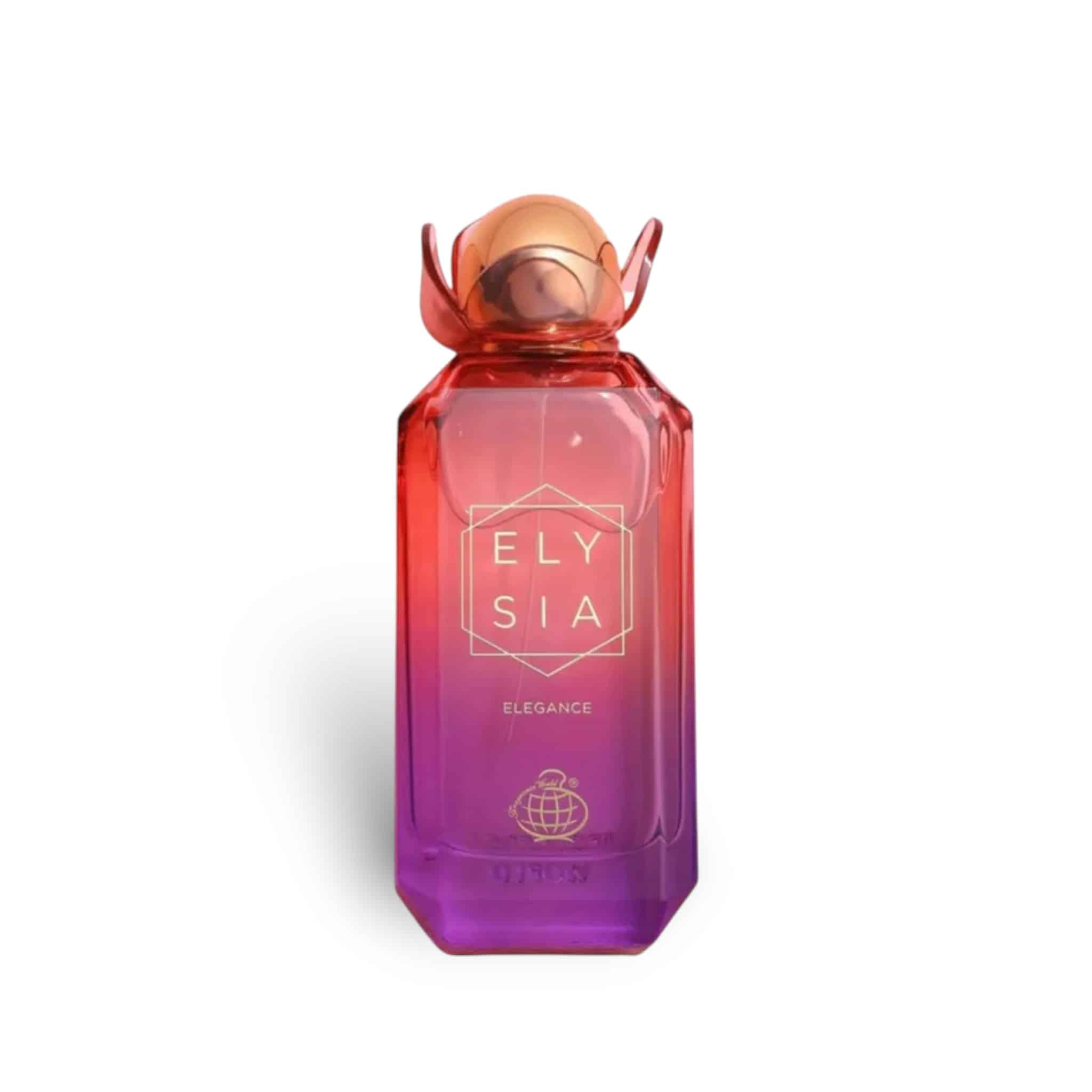 Elysia Elegance 100ml Eau de Parfum by Fragrance World fragrance packaging front view
