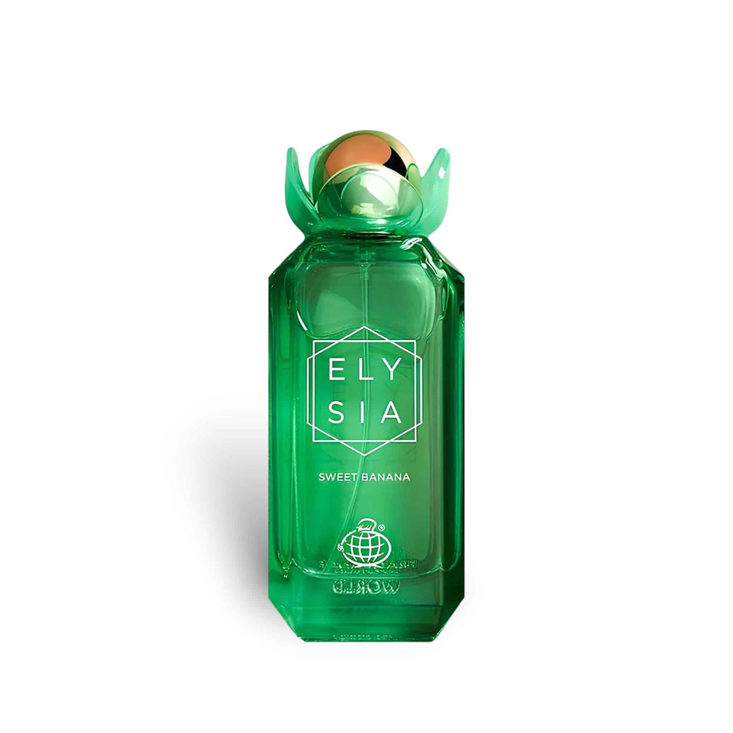 Elysia Sweet Banana 100ml Eau de Parfum by Fragrance World fragrance packaging front view