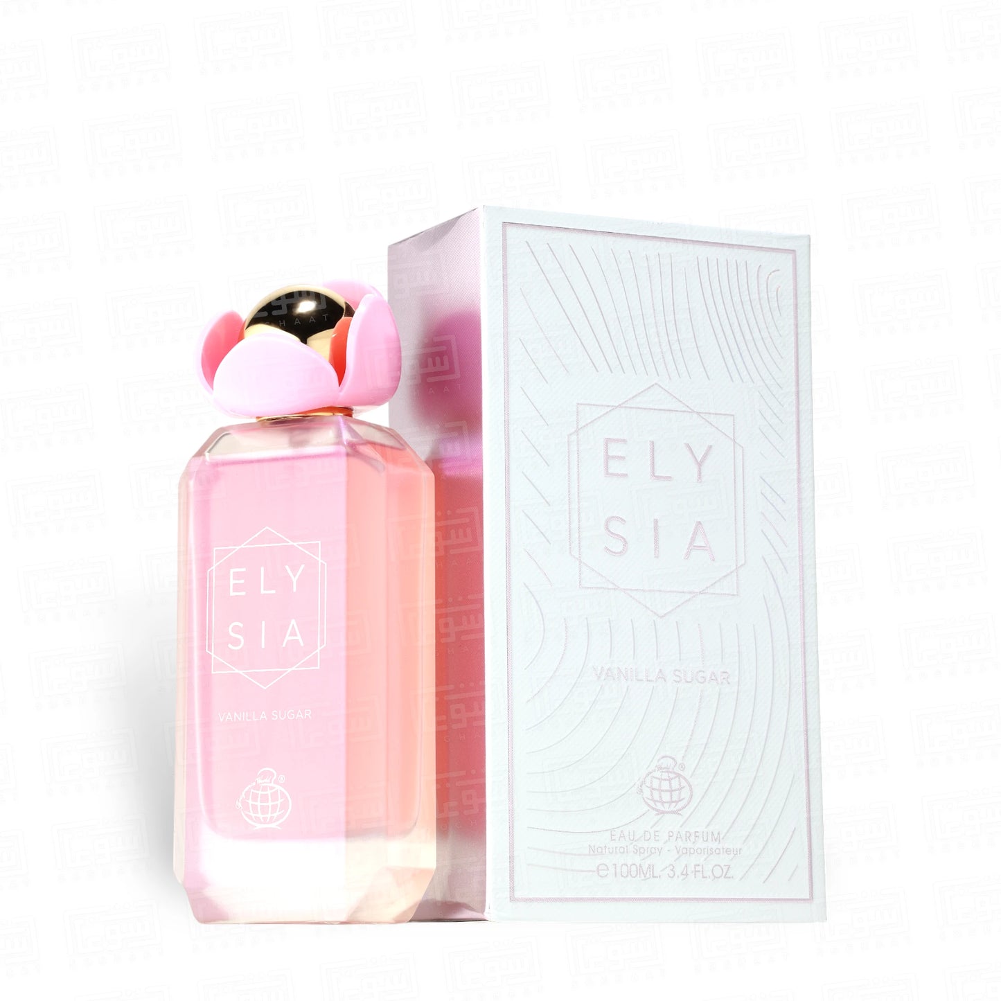 Elysia Vanilla Sugar 100ml Eau de Parfum by Fragrance World bottle and box