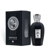Emperor II 100ml Eau de Parfum by Fragrance World bottle and box