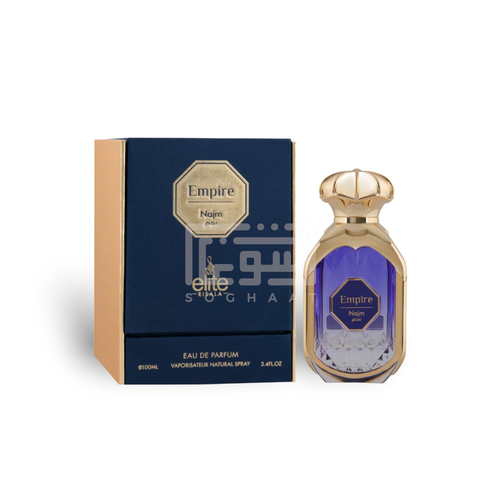 Empire Najm 100ml Eau de Parfum by Risala Elite fragrance bottle