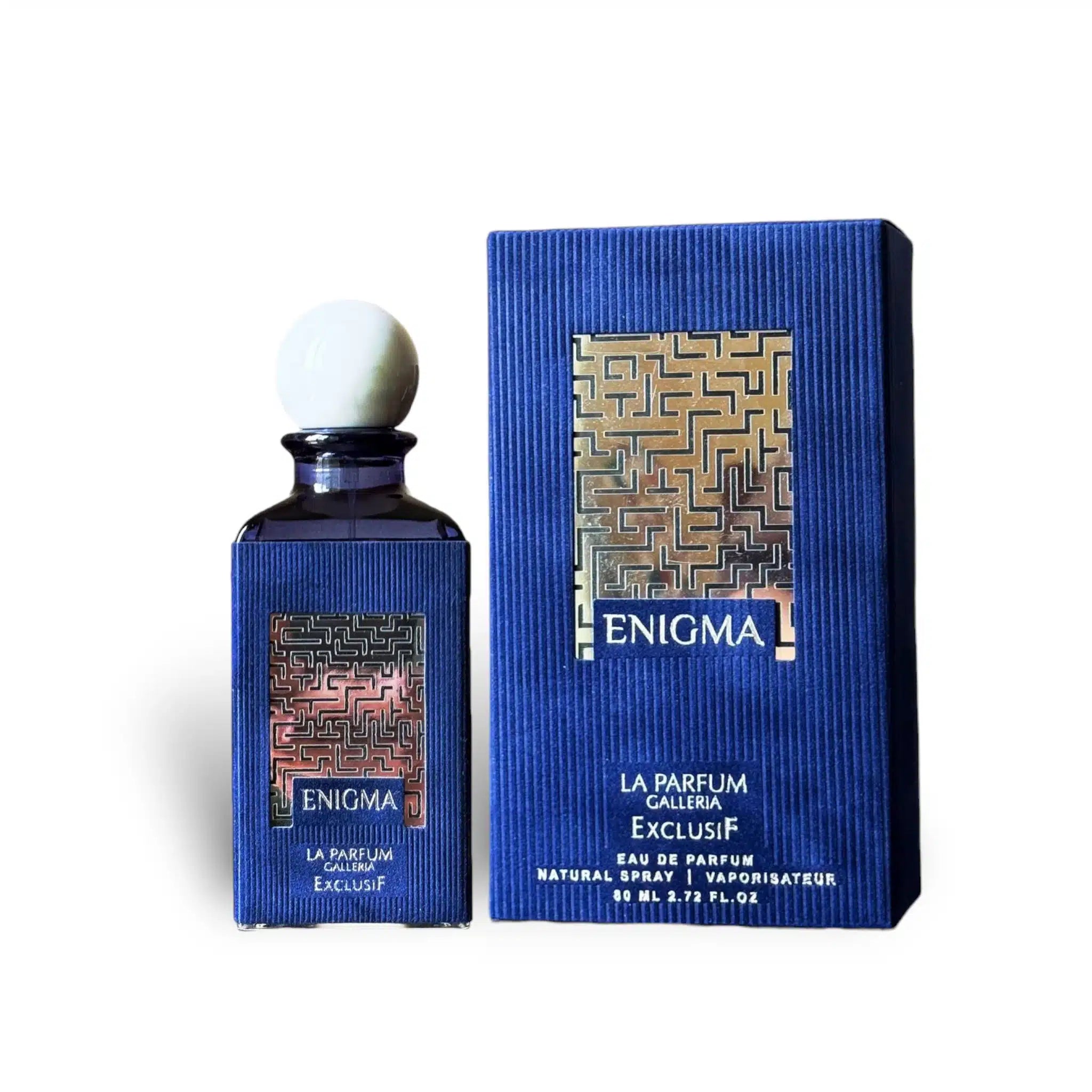 Enigma (Exclusif) 80ml Eau de Parfum by La Parfum Galleria bottle and box